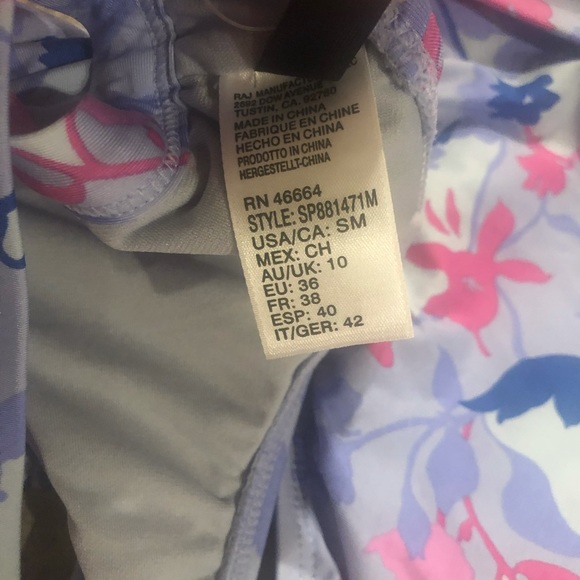 SPLENDID NWT FLORAL FLURRY BIKINI SWIM SET SMALL - Picture 6 of 9